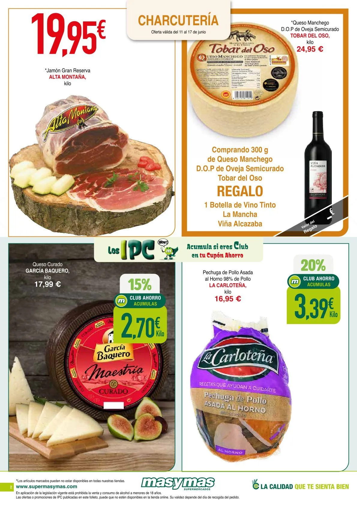 Catálogo de Supermercados masymas Ofertas 11 de junio al 17 de junio 2026 - Página 2
