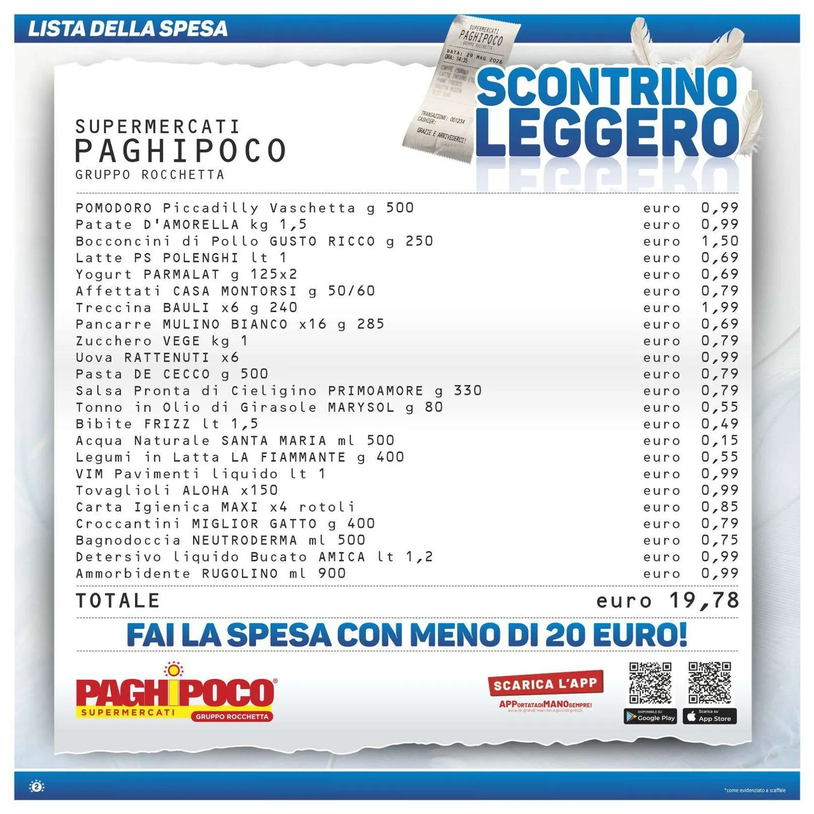 Volantini Paghi Poco da 29 maggio a 8 giugno di 2026 - Pagina del volantino 2