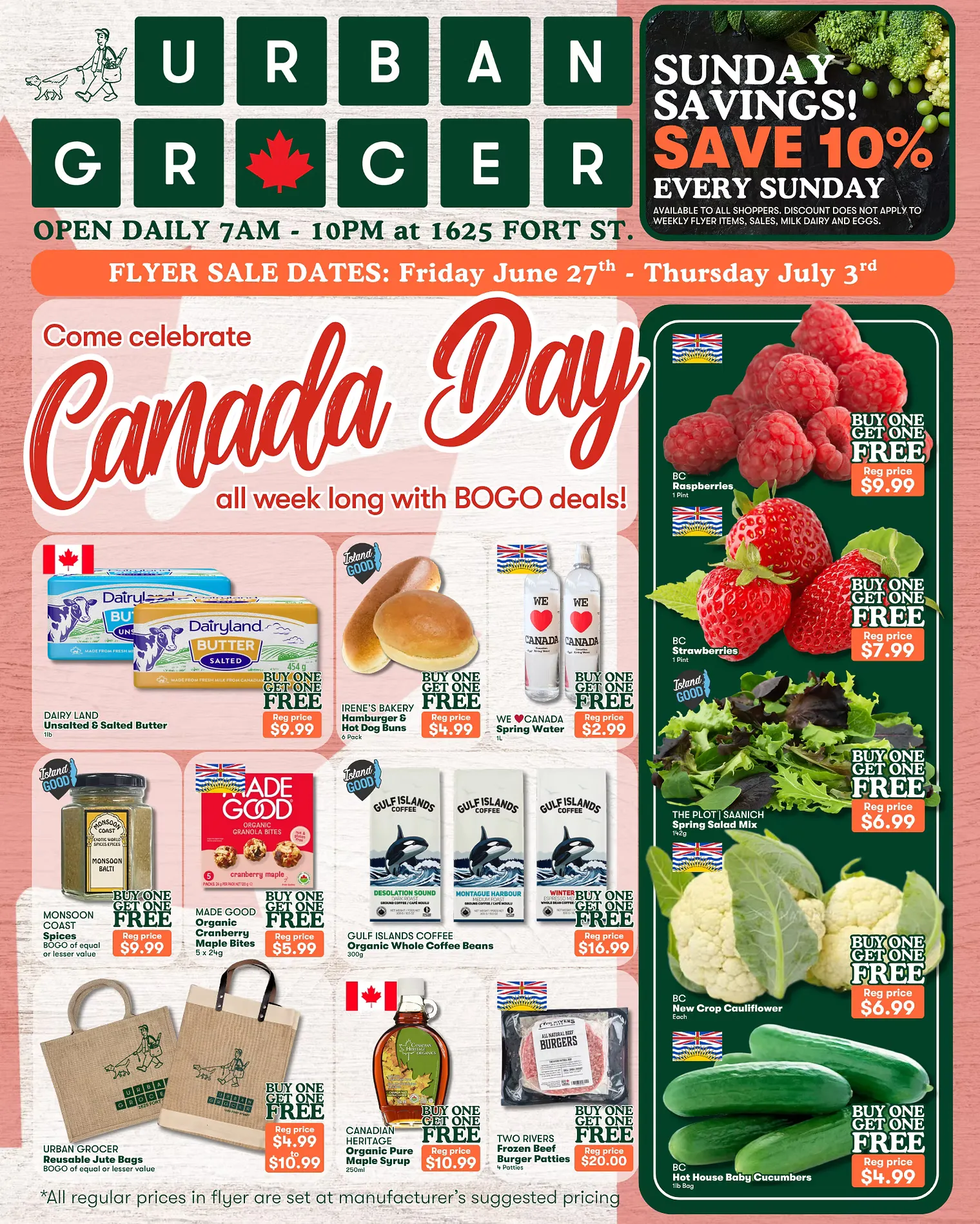 Urban Grocer Deals from June 27 to July 3 2025 - flyer page 