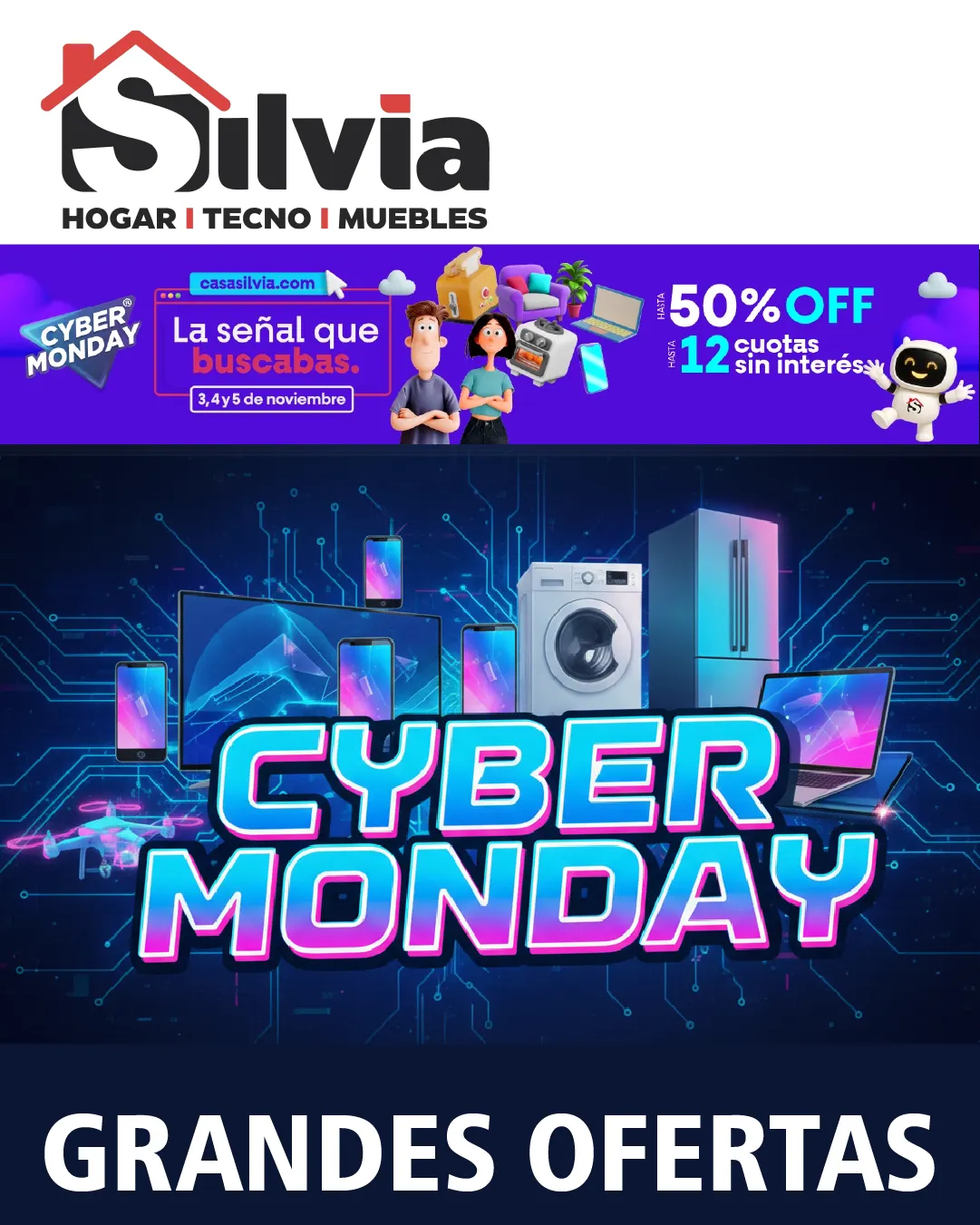 Ofertas de Cyber monday 3 de noviembre al 10 de noviembre 2025 - Página 1 del catálogo