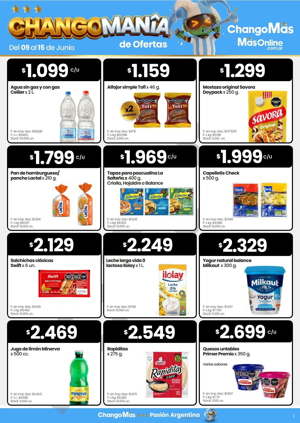 Ofertas de Changomas Ofertas 9 de junio al 15 de junio 2026 - Página 2 del catálogo