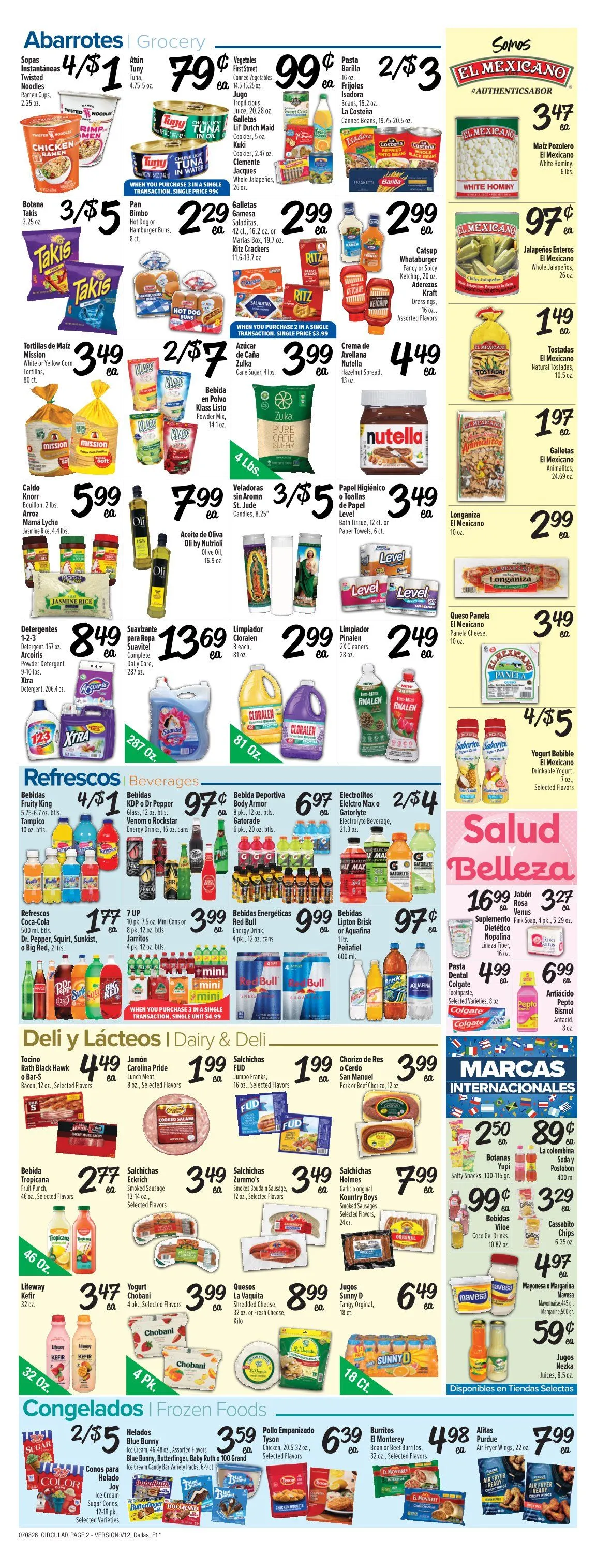Weekly ad Fiesta Mart Sales from July 8 to July 14 2026 - Page 2