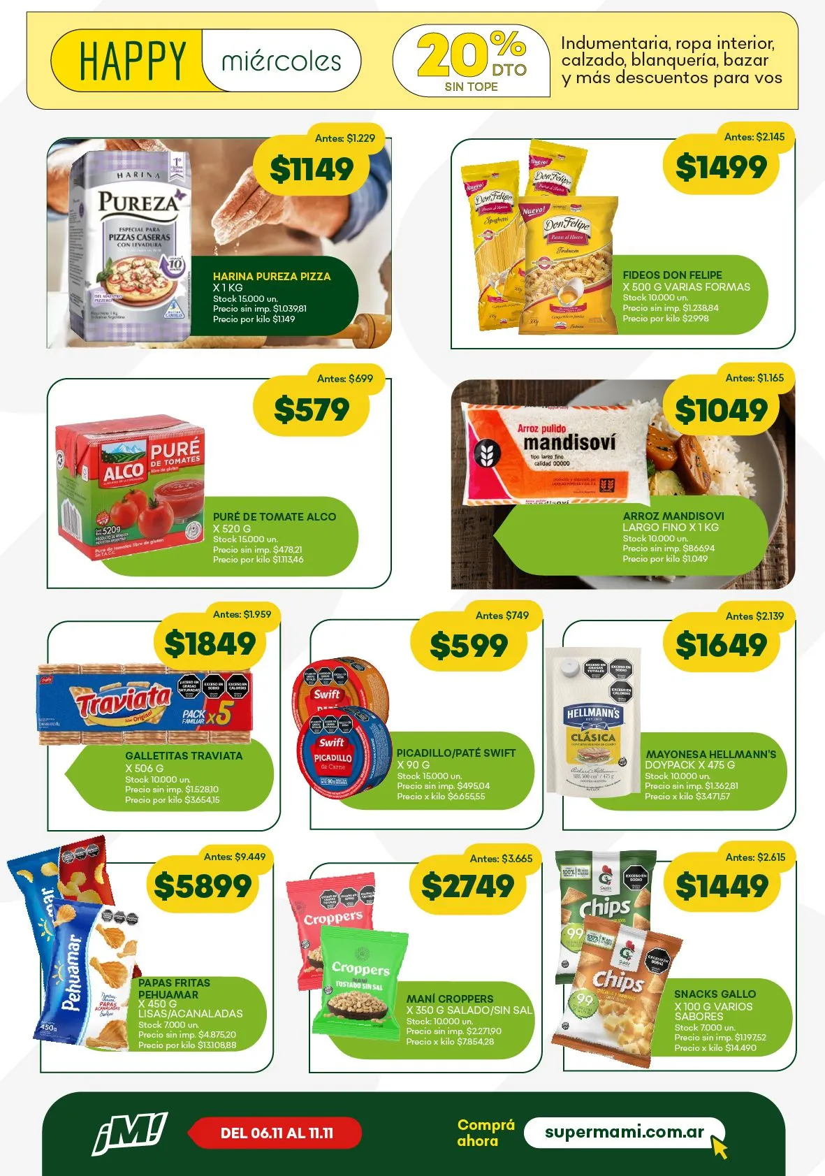 Ofertas de Super Mami Ofertas 6 de noviembre al 11 de noviembre 2025 - Página 13 del catálogo