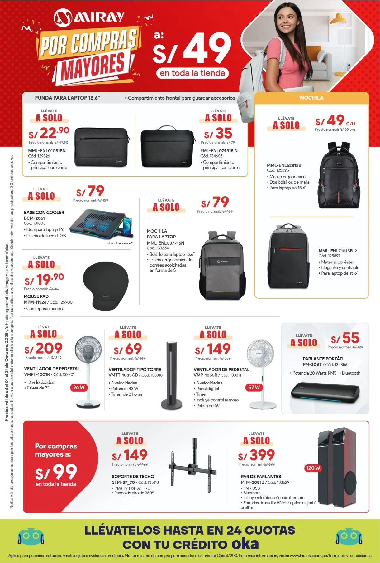 Catalogo de Conoce las últimas ofertas de Hiraoka 1 de octubre al 31 de octubre 2025 - Pag 2