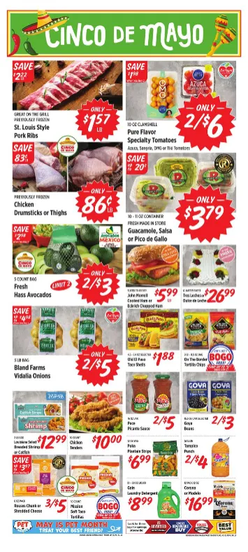 Weekly promotion Rouses Markets  Sales spanning from April 29 to May 6 2026 - Page 2 for Catalogue 365