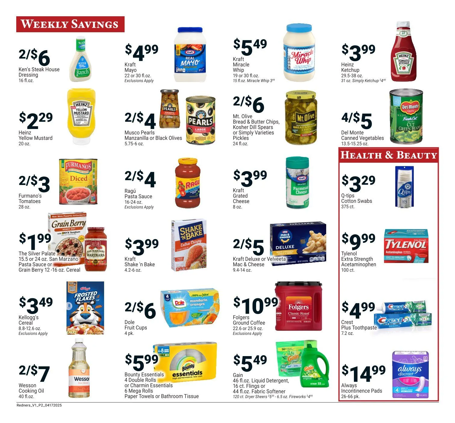 Weekly ad Redner's Market Deals from April 17 to April 23 2025 - Page 2