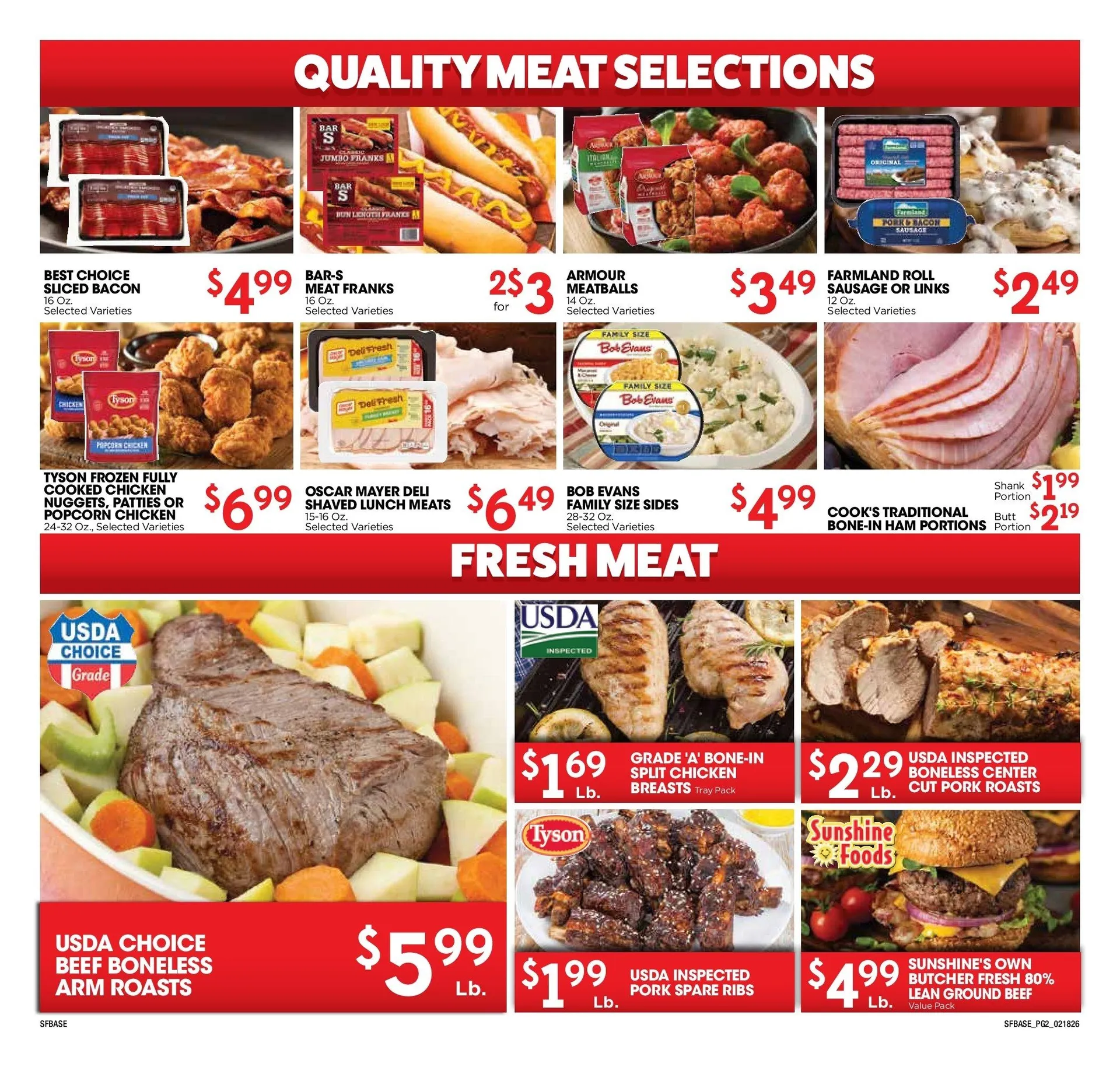 Weekly ad Sunshine Foods Sales from February 18 to February 26 2026 - Page 2