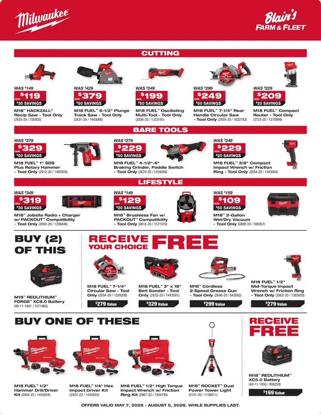Weekly ad Blain's Farm & Fleet Sales from May 7 to August 5 2026 - Page 2