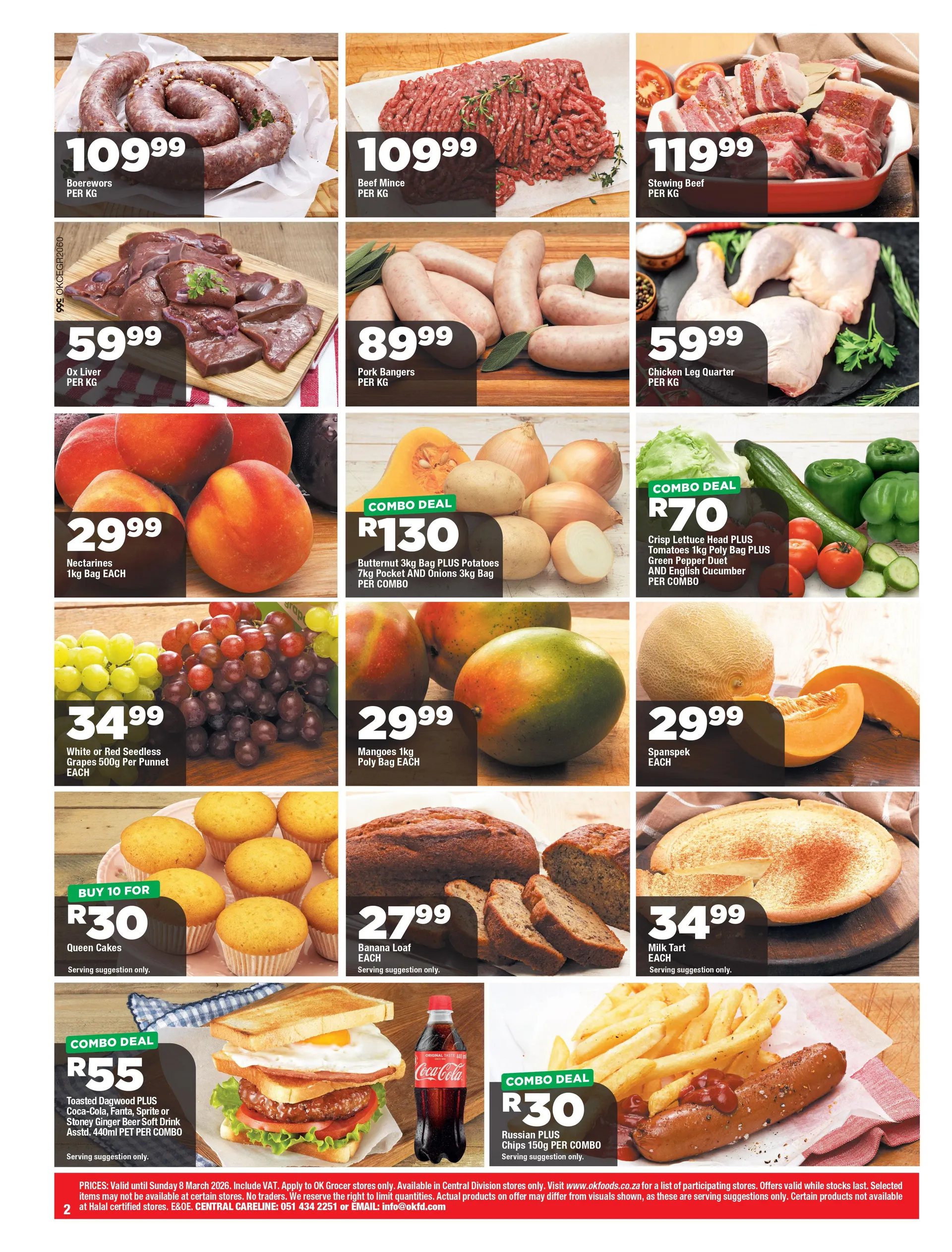 OK Foods Sales from 25 February to 8 March 2026 - Catalogue Page 2