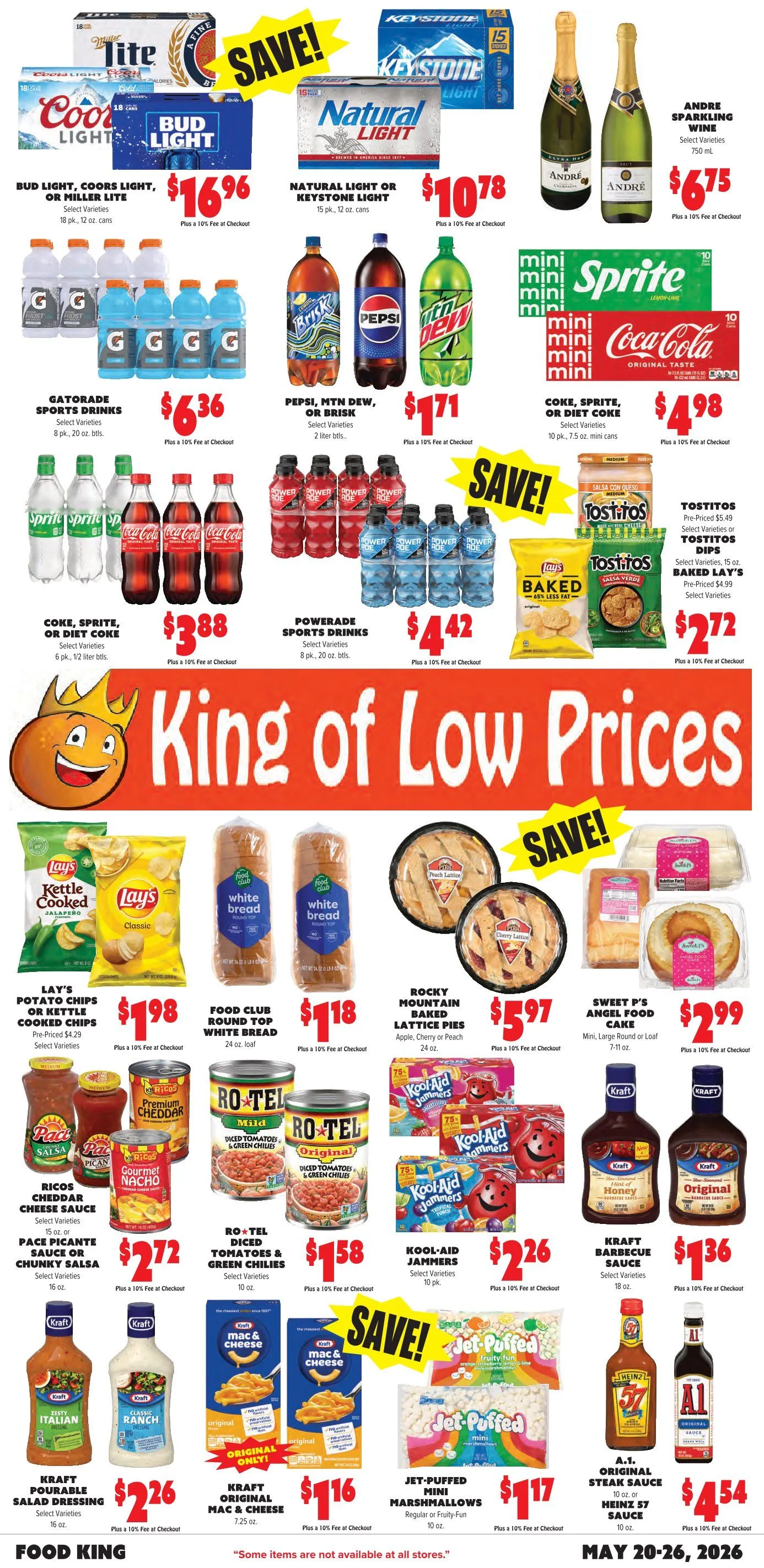 Weekly promotion Food King weekly ads spanning from May 20 to May 26 2026 - Page 2 for Catalogue 365