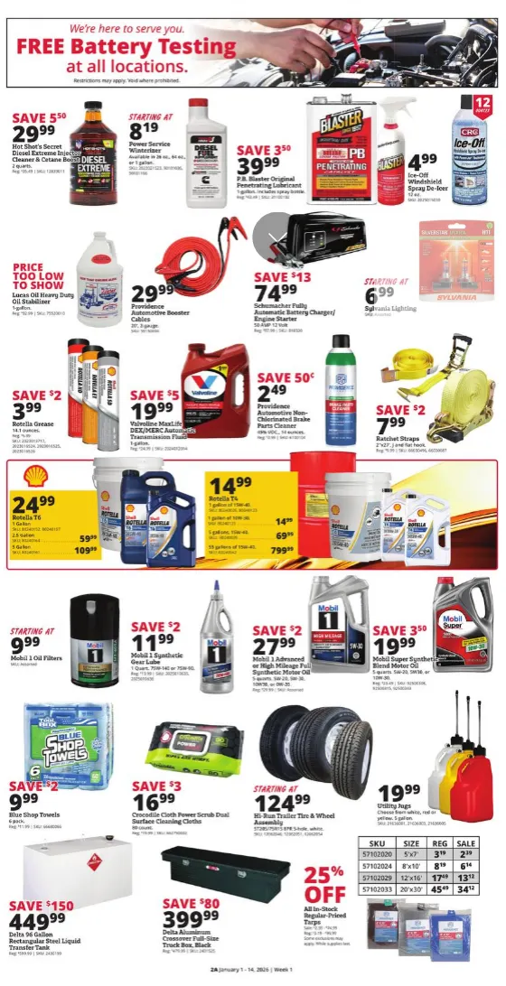 Weekly ad Rural King Sales from January 1 to January 14 2026 - Page 2