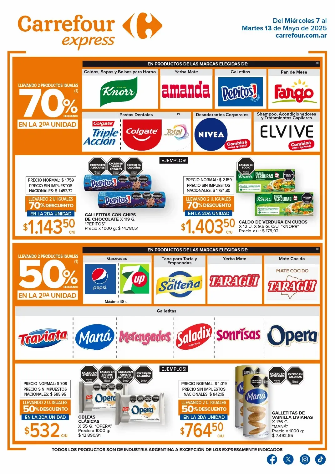 Ofertas de Carrefour Express Ofertas 9 de mayo al 13 de mayo 2025 - Página del catálogo