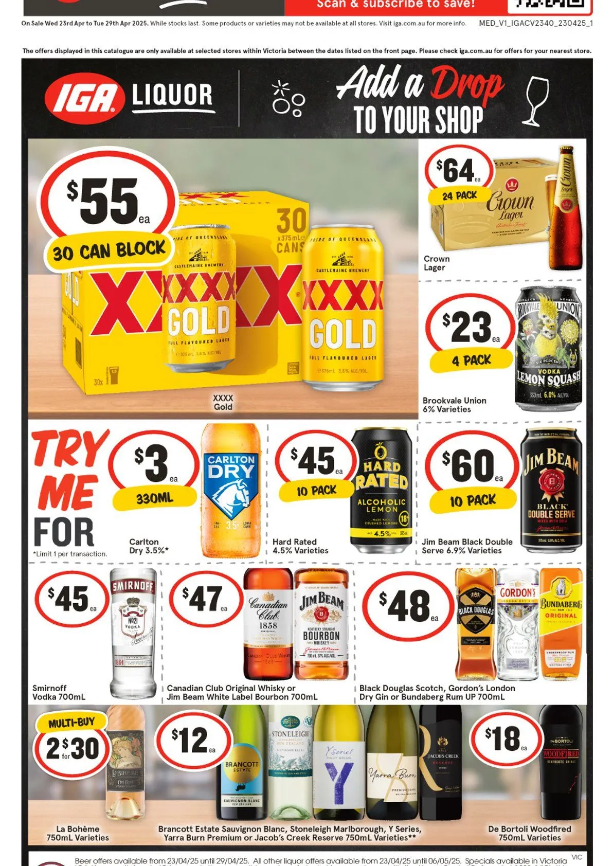 IGA catalogues - Catalogue valid from 23 April to 29 April 2025 - page 2