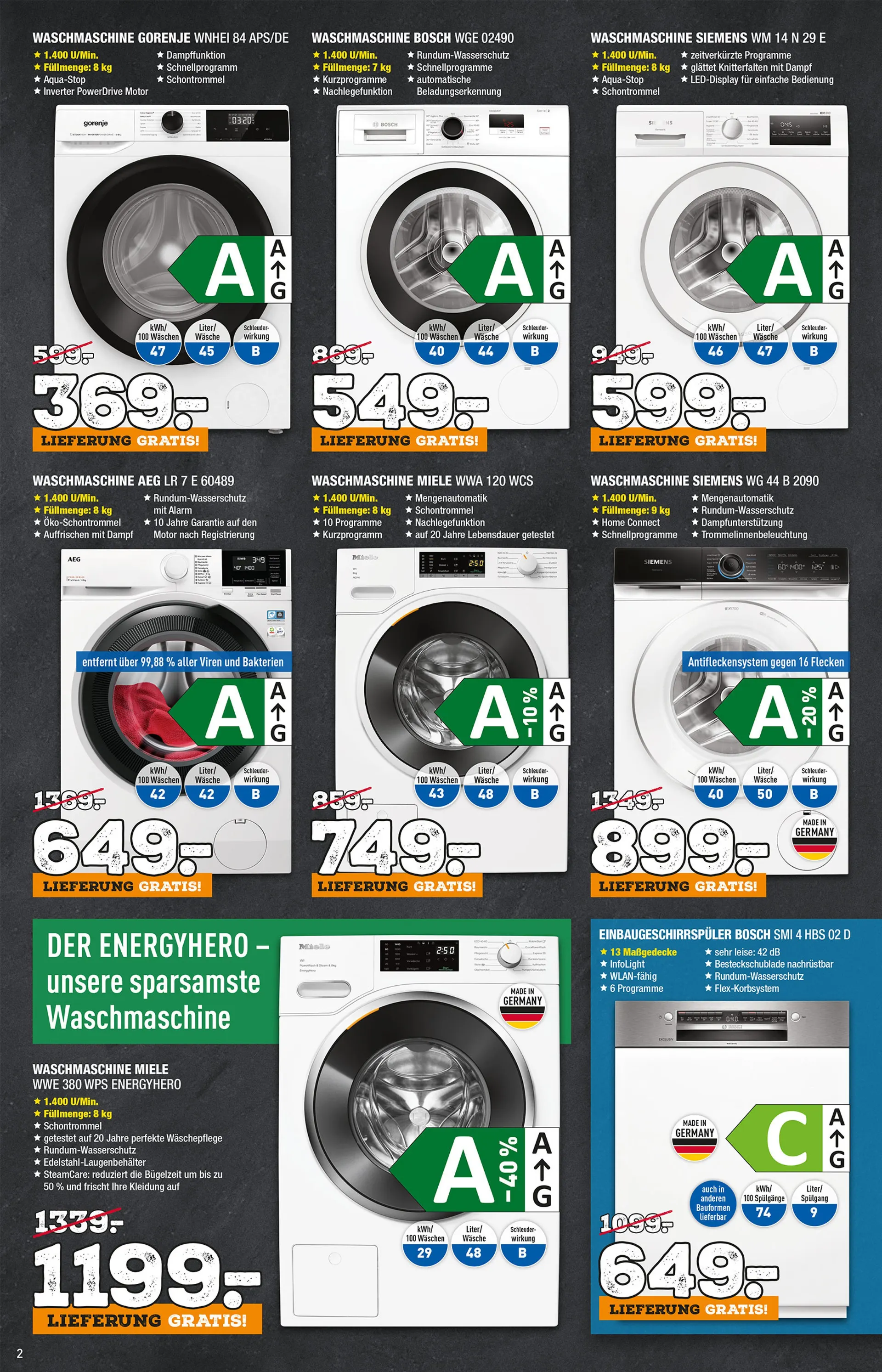 Holzleitner Angebote von 27. Februar bis 15. März 2026 - Prospekt seite 2