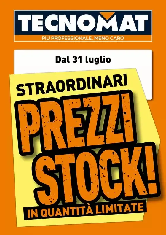 Tecnomat Volantino da 31 luglio a 28 agosto di 2025 - Pagina del volantino 