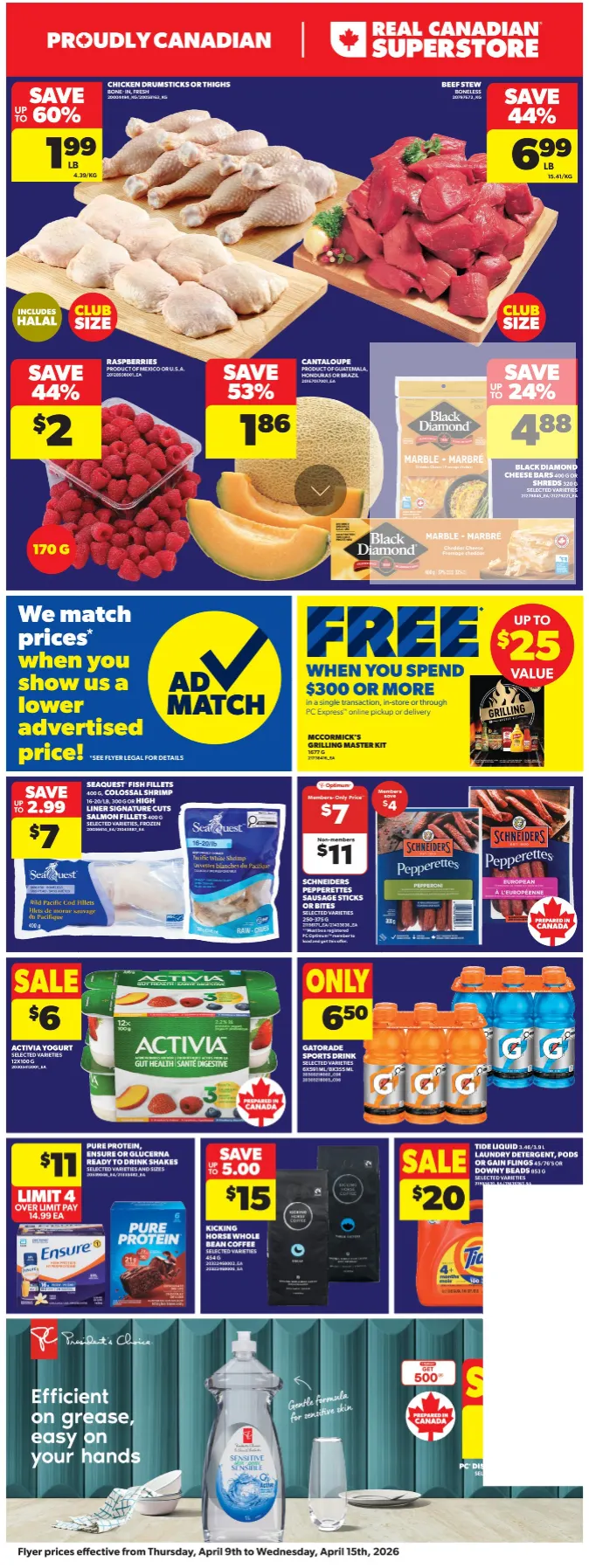 Real Canadian Superstore Sales from April 9 to April 15 2026 - flyer page 2