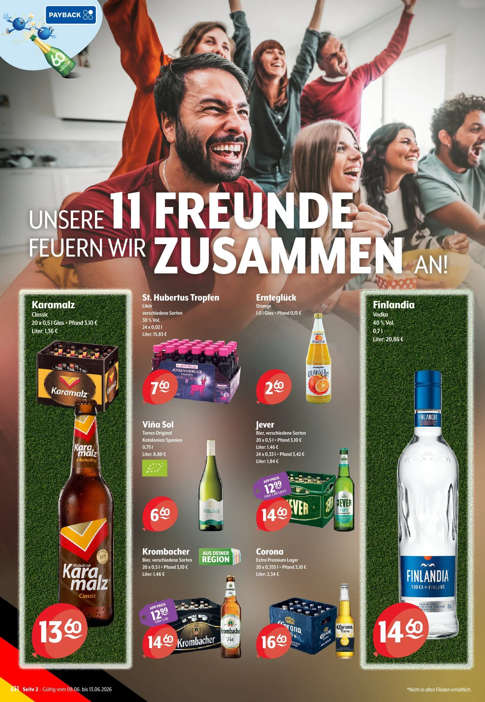 Trink und Spare Angebote von 8. Juni bis 13. Juni 2026 - Prospekt seite 2
