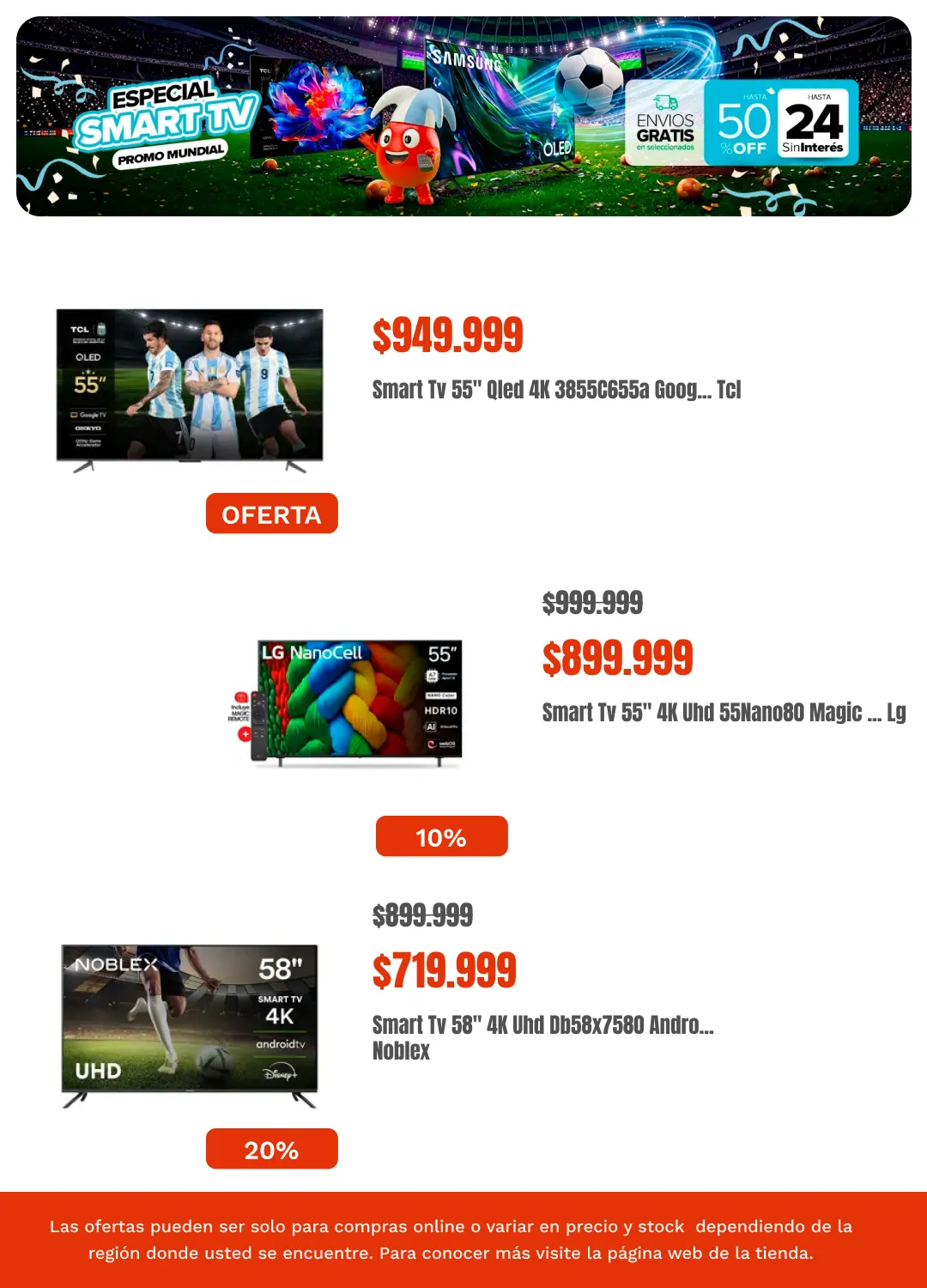 Ofertas de  Megatone Ofertas 19 de junio al 8 de julio 2026 - Página 2 del catálogo