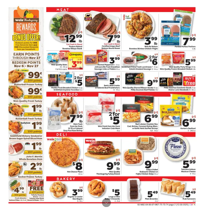 Weekly ad Weis Sales from October 30 to November 5 2025 - Page 2