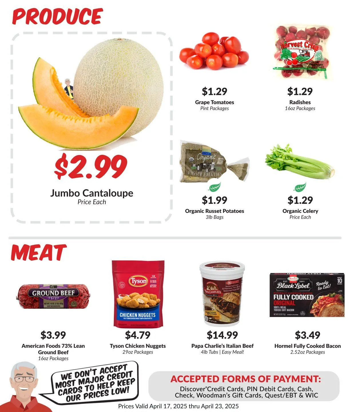 Weekly ad Woodman's Market Sales from April 17 to April 23 2025 - Page 2