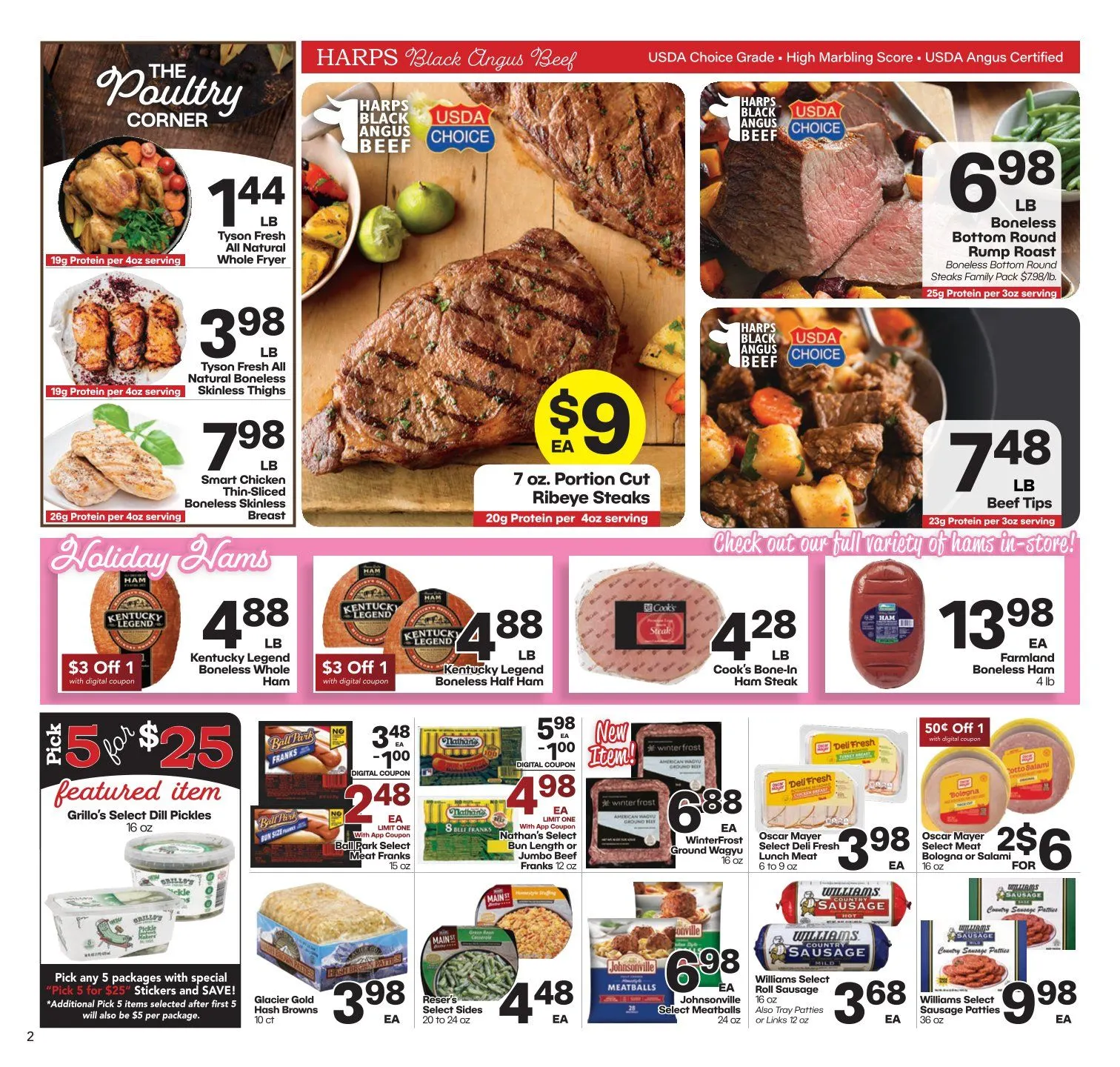 Weekly ad Harps Foods Deals from April 16 to April 22 2025 - Page 2