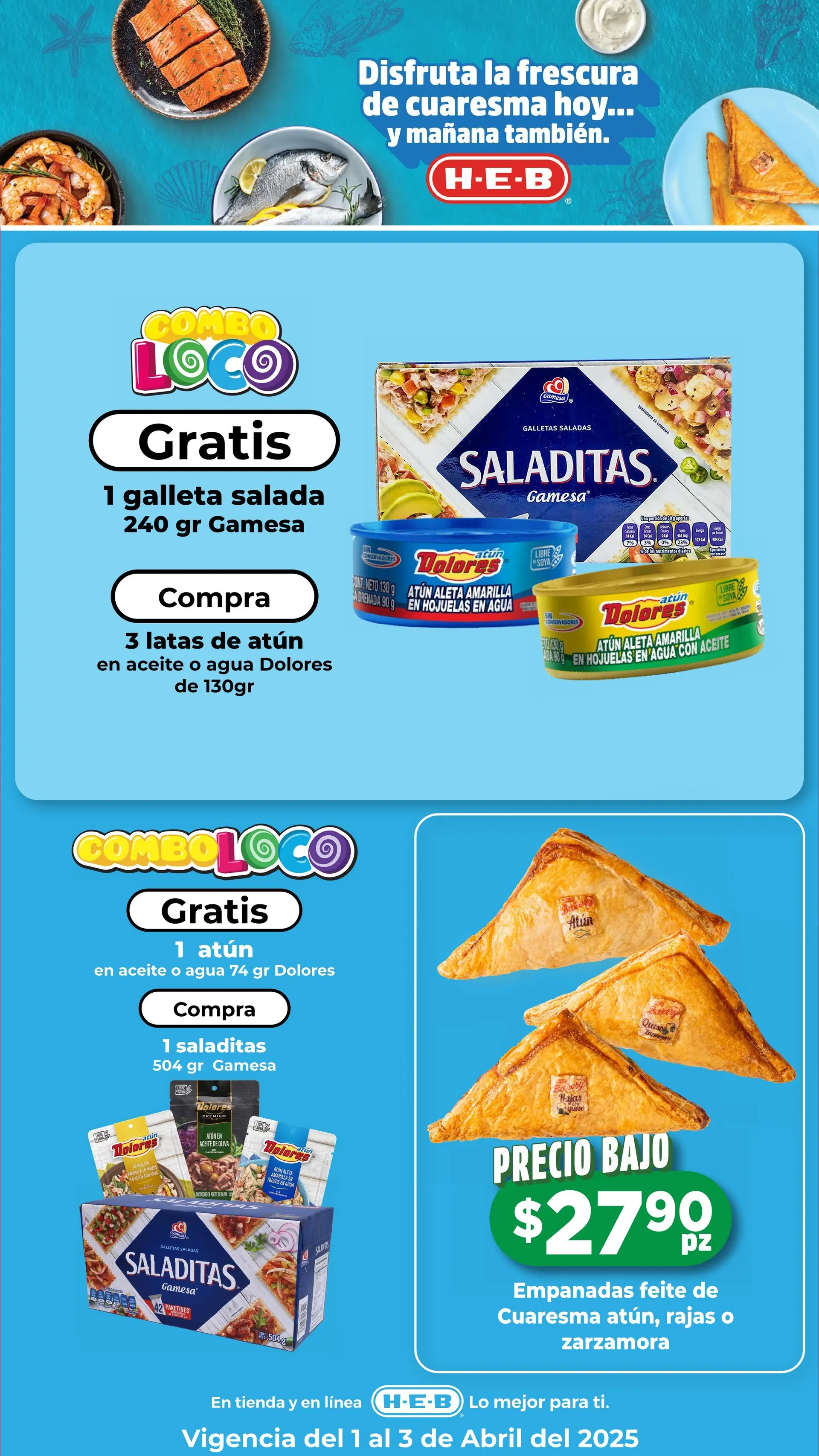 Catálogo de H-E-B Ofertas 1 de abril al 3 de abril 2025 - Pagina 2