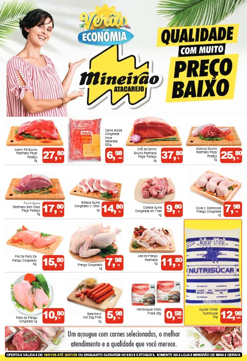 Encarte de  Folhetos Mineirão Atacarejo  19 de janeiro até 25 de janeiro 2026 - Pagina 1