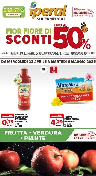 Iperal Volantino da 23 aprile a 6 maggio di 2025 - Pagina del volantino 1
