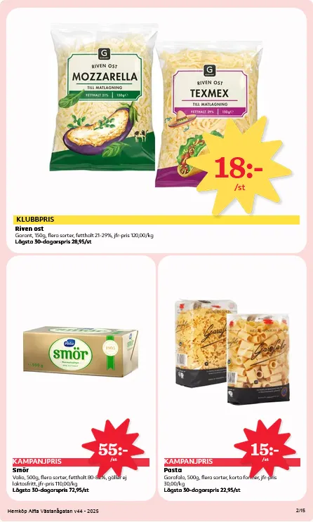 Senaste Hemköp erbjudanden från 27 oktober till 2 november 2025 - Reklamblad sidor 2