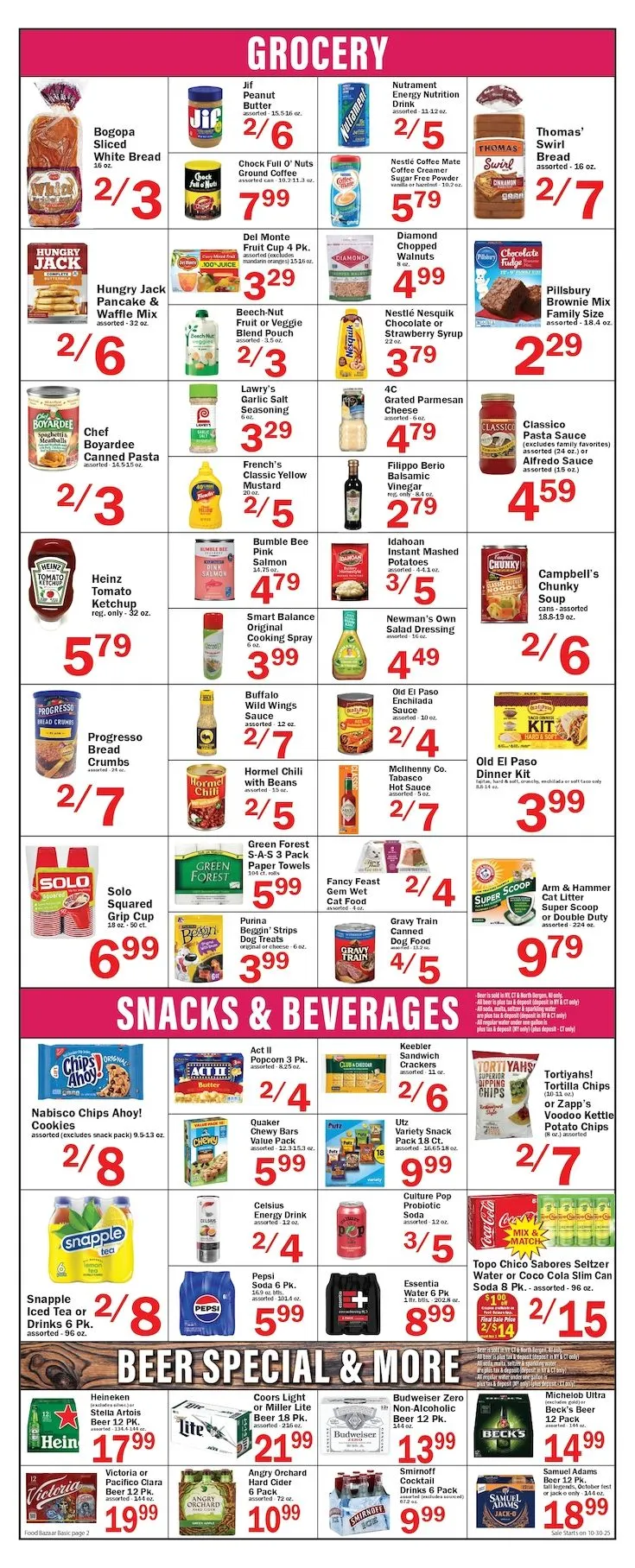 Weekly ad Food Bazaar Sales from October 30 to November 5 2025 - Page 2