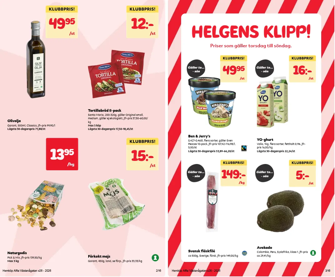 Hemköp från 22 juni till 28 juni 2026 - Reklamblad sidor 2
