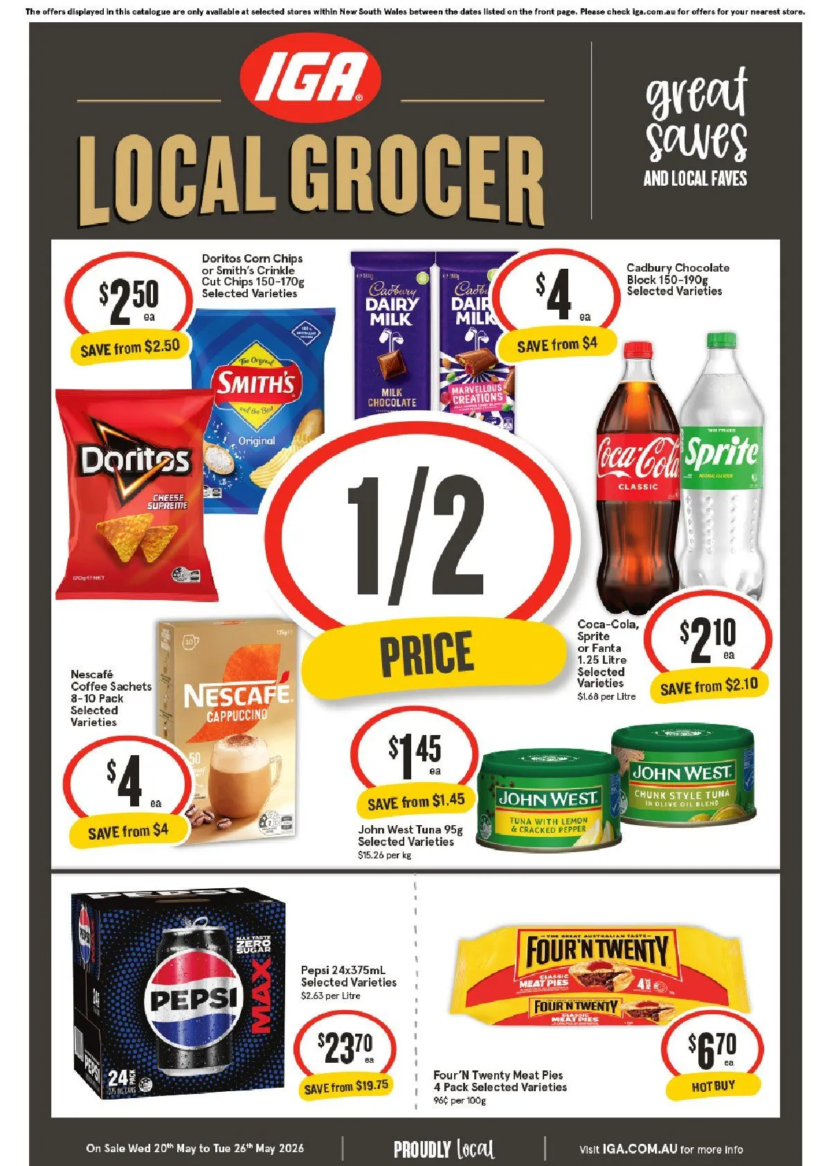 IGA catalogues - Weekly specials - Catalogue valid from 20 May to 26 May 2026 - page
