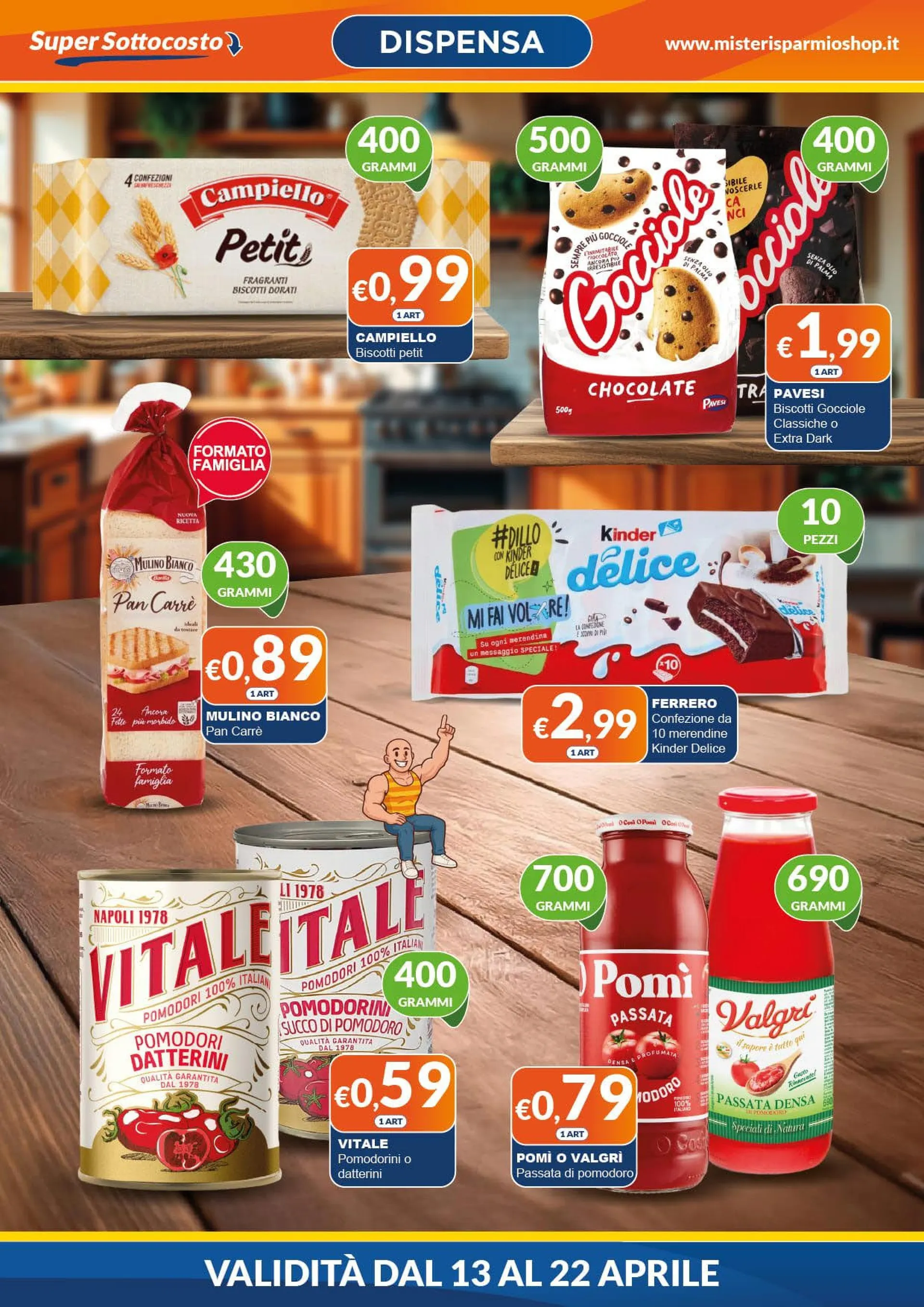 Mister Risparmio Volantino da 13 aprile a 22 aprile di 2026 - Pagina del volantino 2