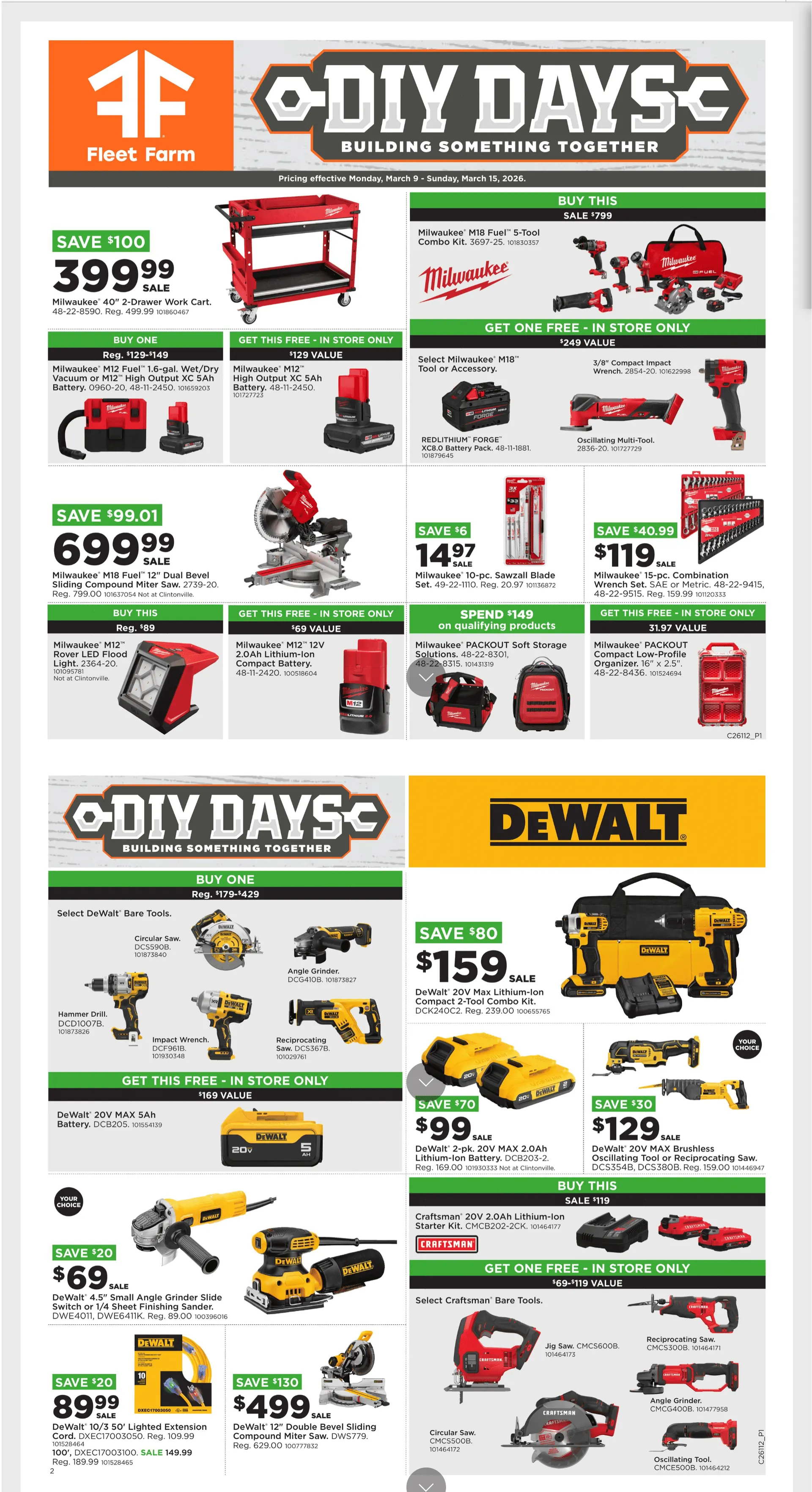 Weekly ad Diy days from March 9 to March 15 2026 - Page 