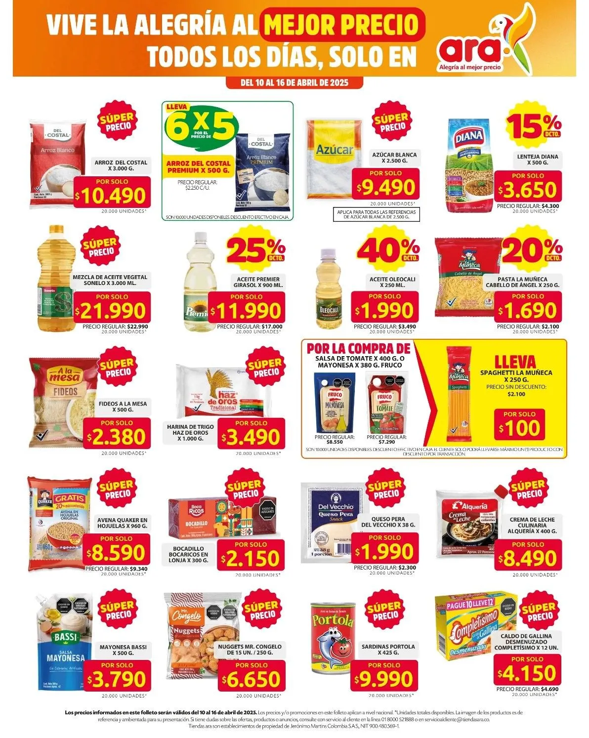 Catalogo de Ara Ofertas 10 de abril al 13 de abril 2025 - Pag 2
