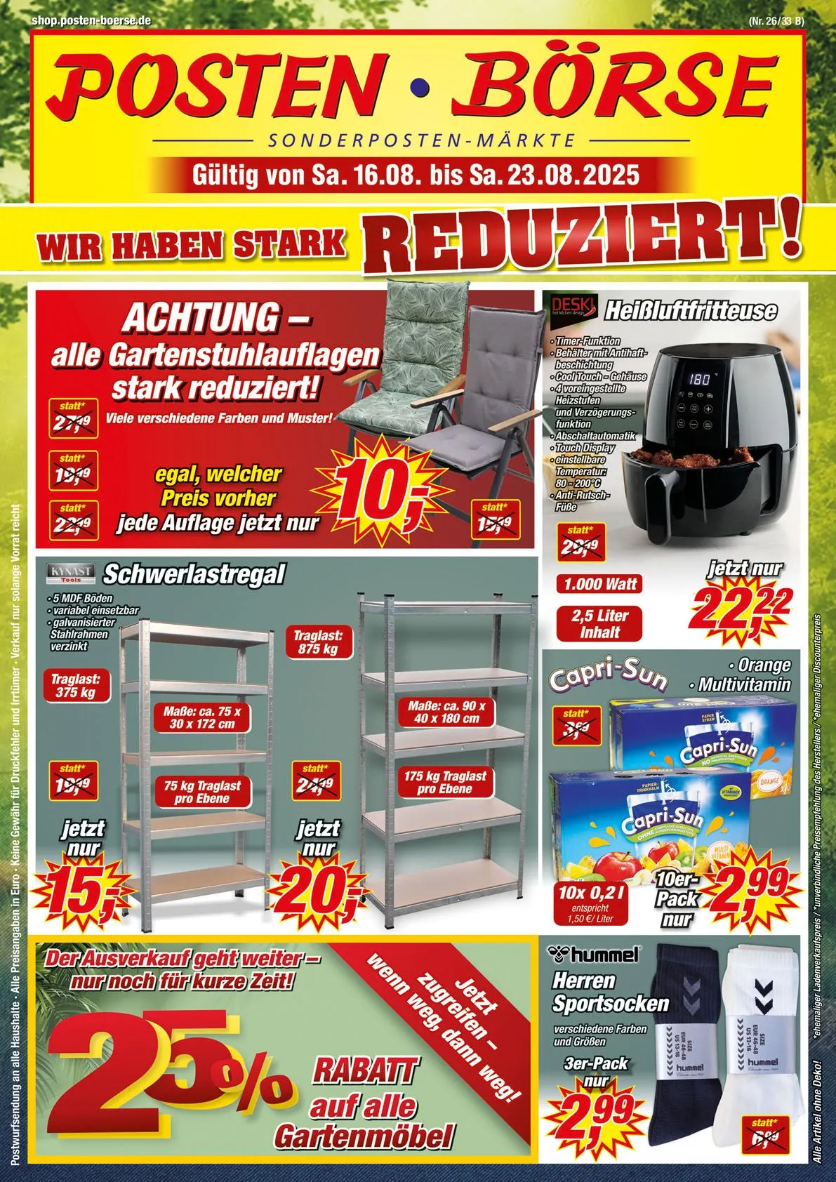 Posten Borse Angebote von 16. August bis 23. August 2025 - Prospekt seite 