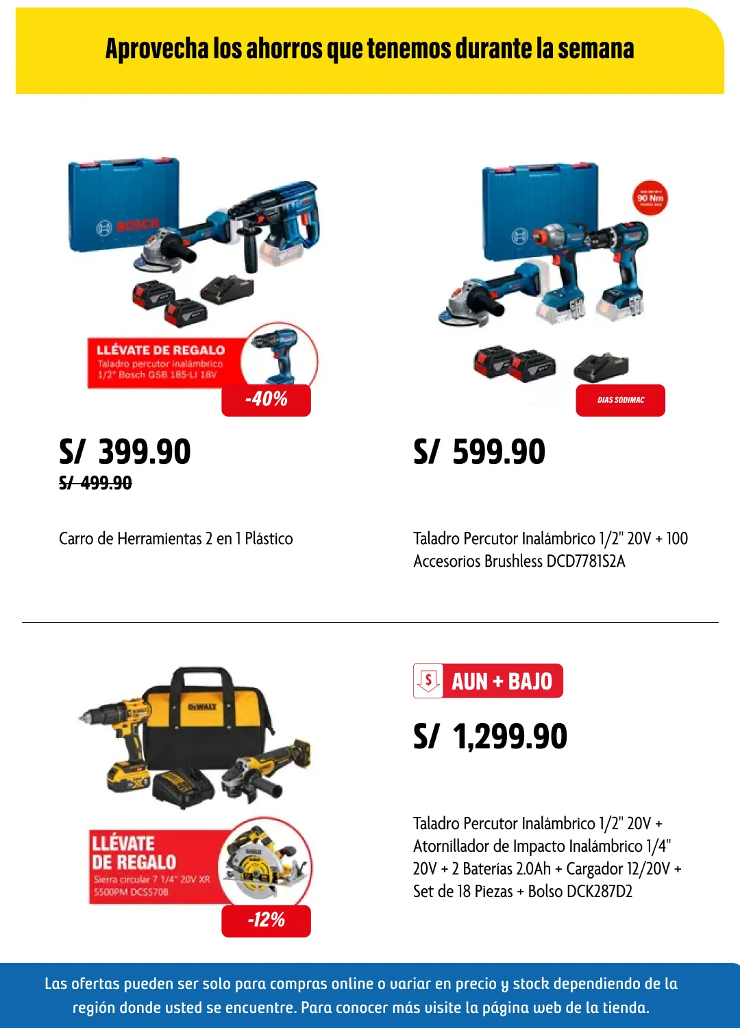 Catalogo de Ofertas Sodimac 25 de marzo al 10 de abril 2026 - Pag 2