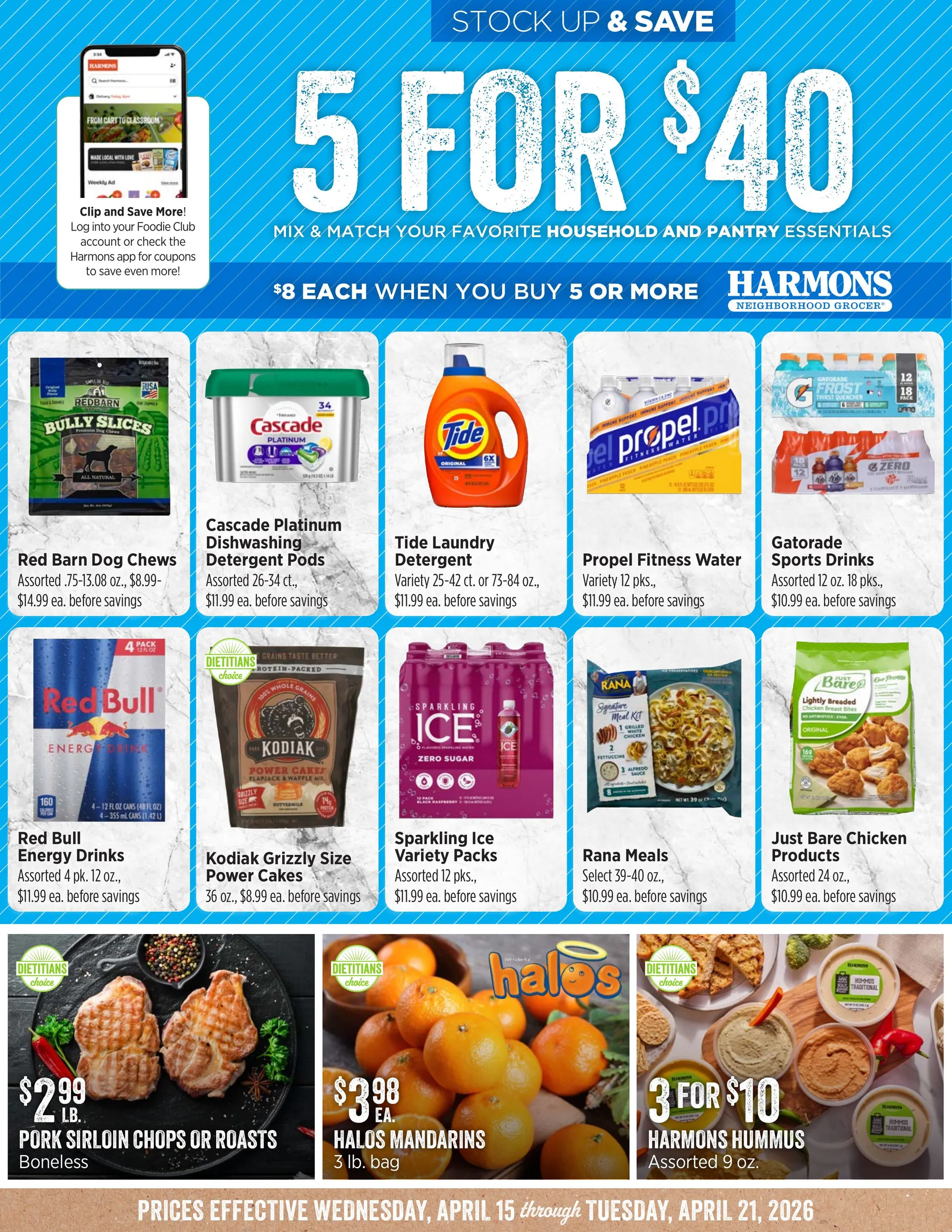 Weekly ad  Harmons weekly ads from April 15 to April 21 2026 - Page 
