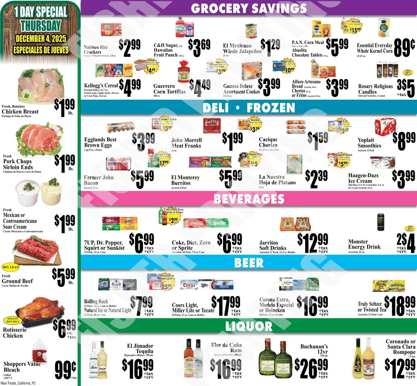 Weekly ad Maxi Foods from December 3 to December 9 2025 - Page 2