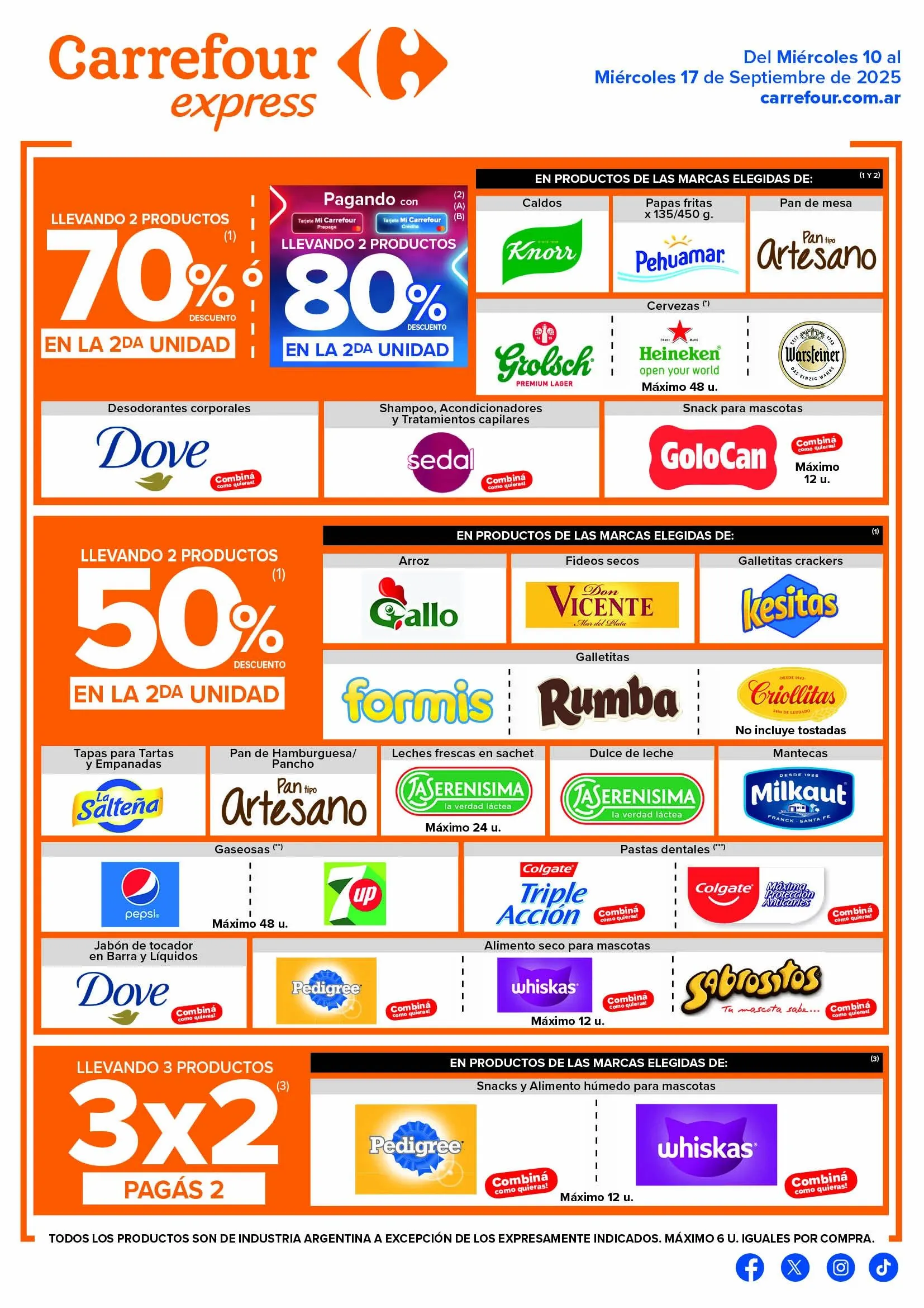 Ofertas de Ofertas 10 de septiembre al 17 de septiembre 2025 - Página del catálogo