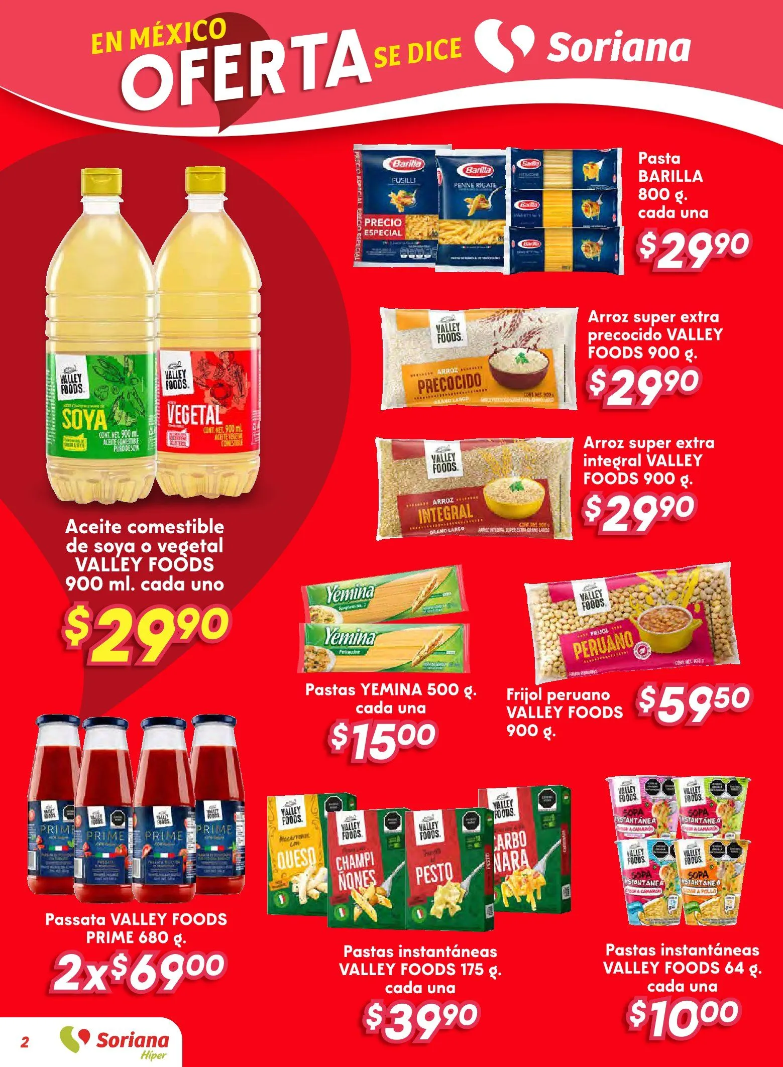 Catálogo de Soriana Ofertas 1 de agosto al 13 de agosto 2025 - Pagina 2