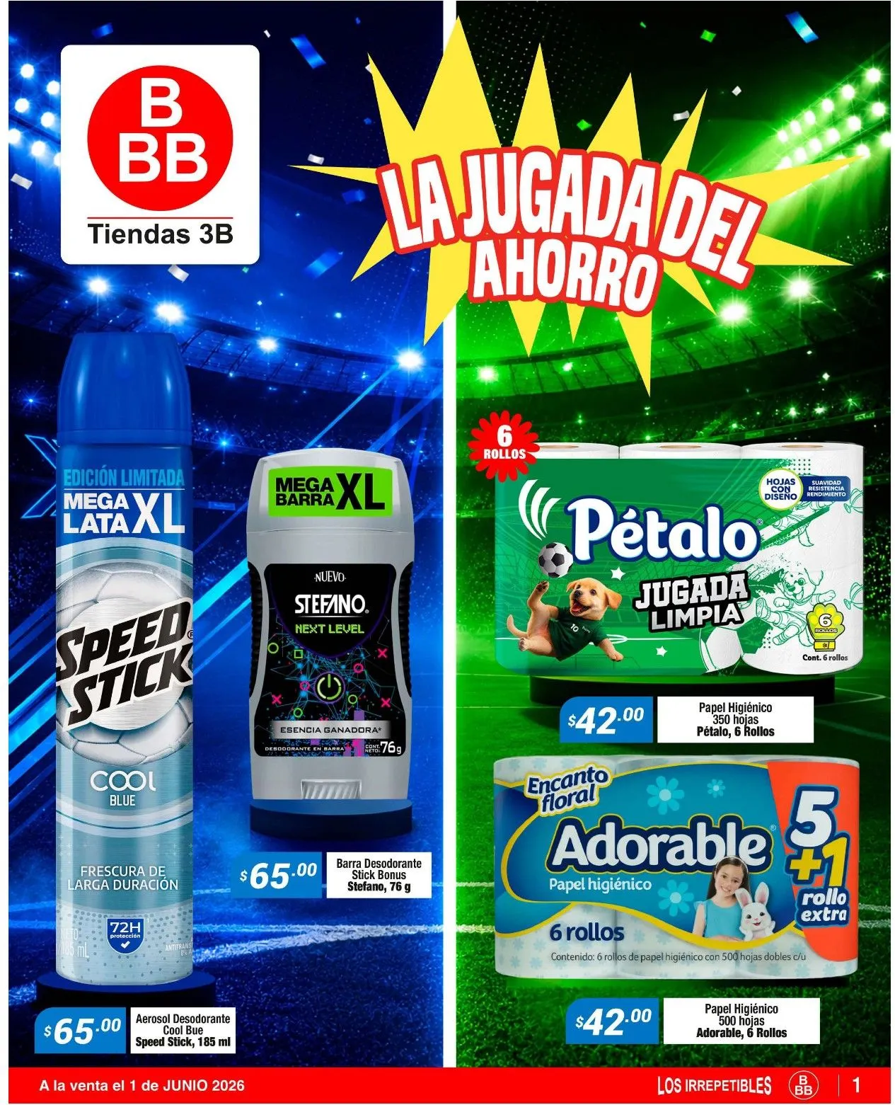 Catálogo de Tiendas Tres B Ofertas 16 de junio al 30 de junio 2026 - Pagina 1
