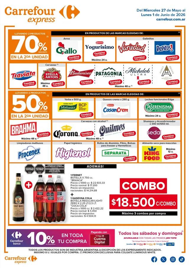 Ofertas de Ofertas Carrefour Express 27 de mayo al 1 de junio 2026 - Página 2 del catálogo