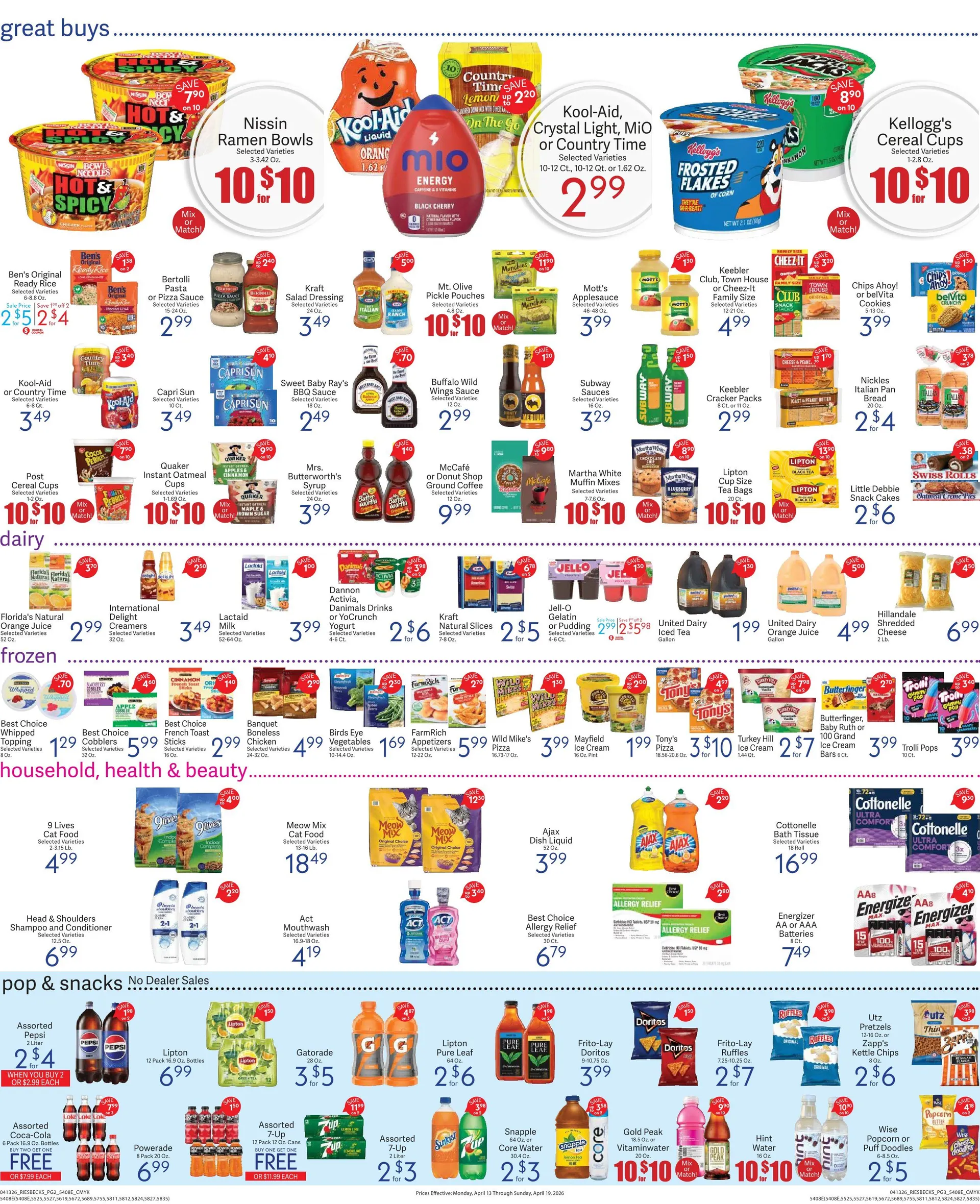 Weekly ad Riesbeck weekly ads from April 13 to April 19 2026 - Page 2