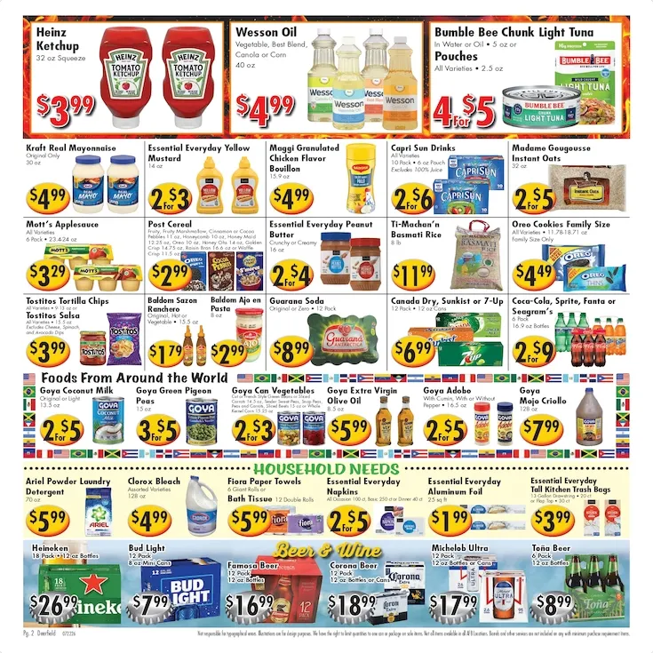 Weekly ad Ideal Food Basket Sales from July 22 to July 28 2026 - Page 2
