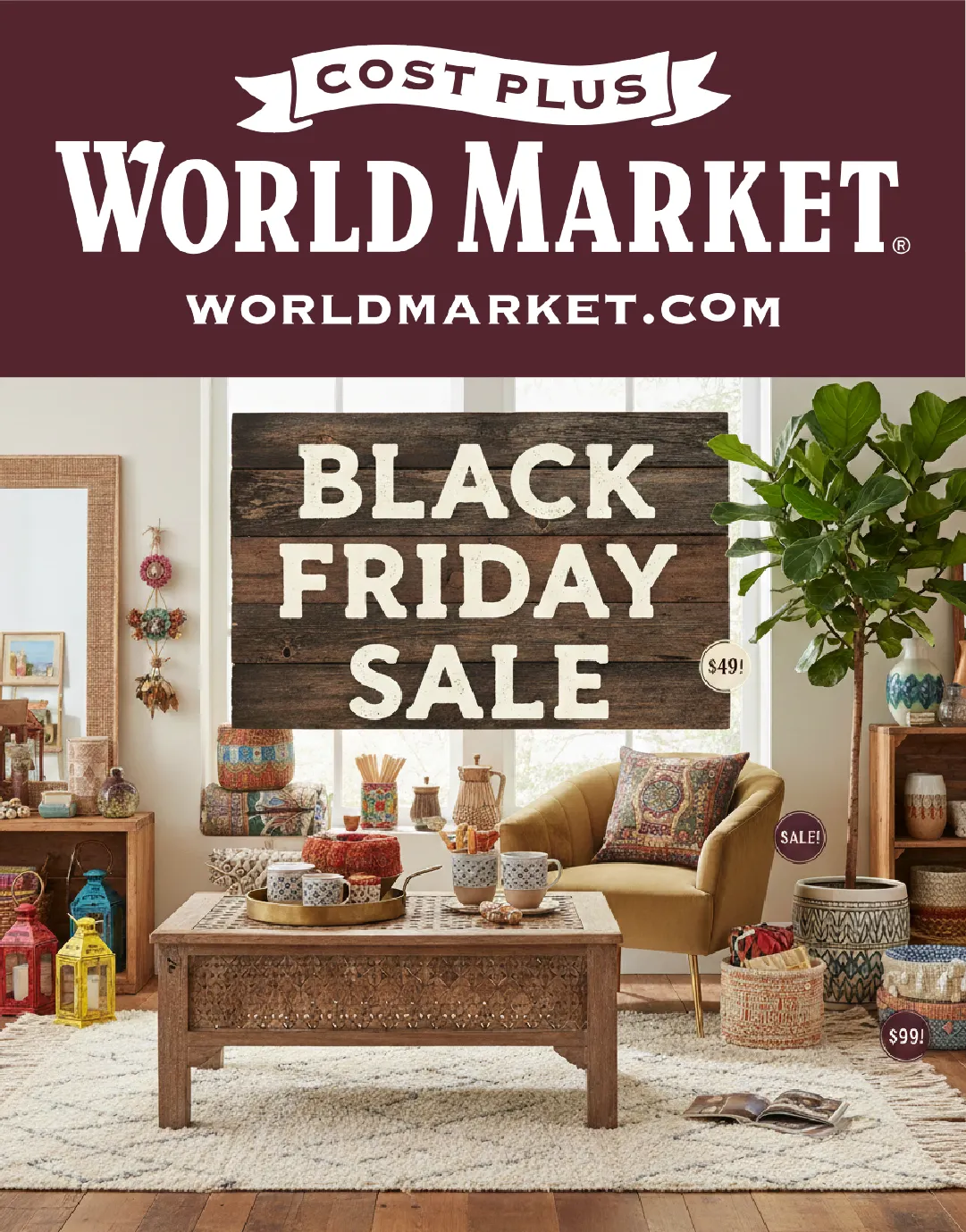 Weekly ad World Market Sales from November 14 to November 28 2025 - Page 1
