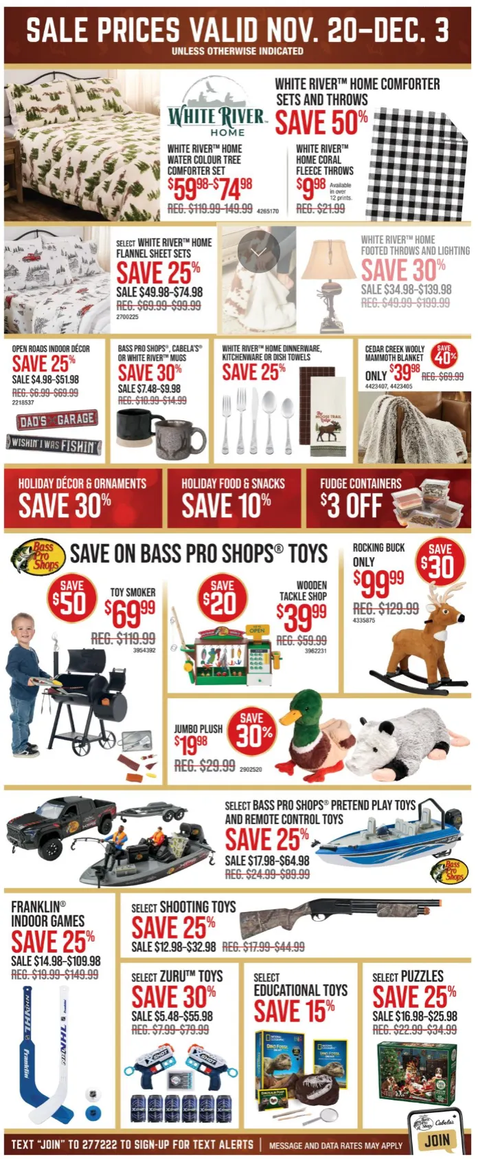Cabelas Sales from November 20 to December 3 2025 - flyer page 2