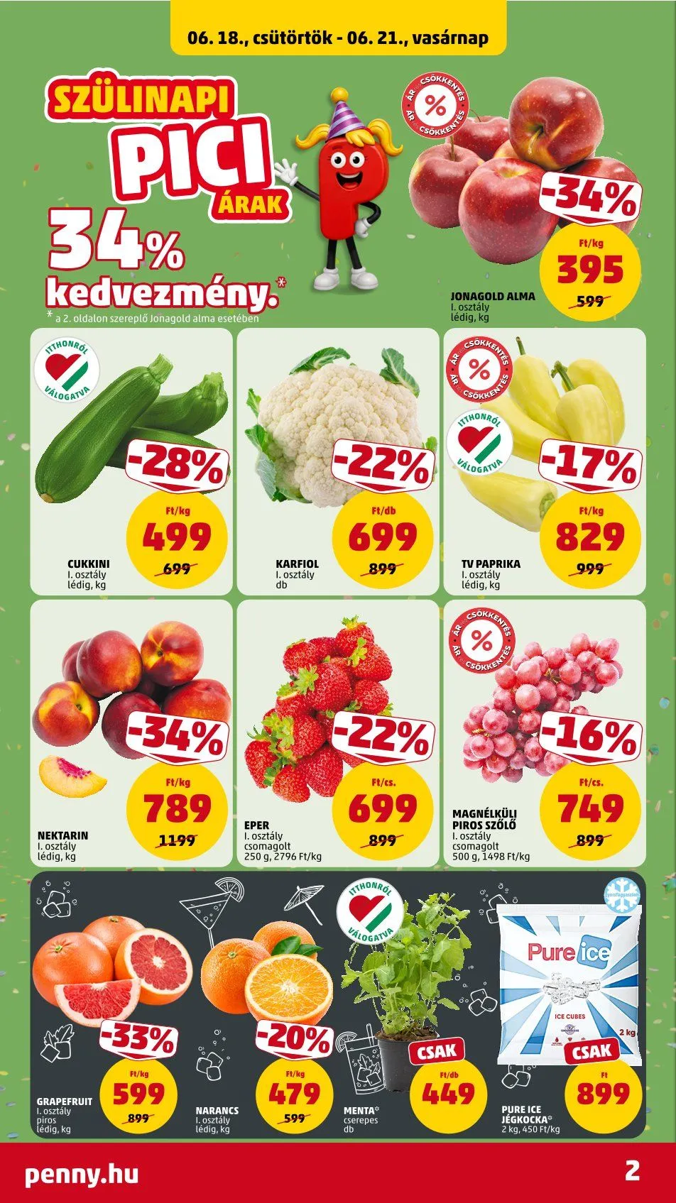 Katalógus  Penny Market legfrissebb ajánlatai június 18.-tól június 24.-ig 2026. - Oldal 2