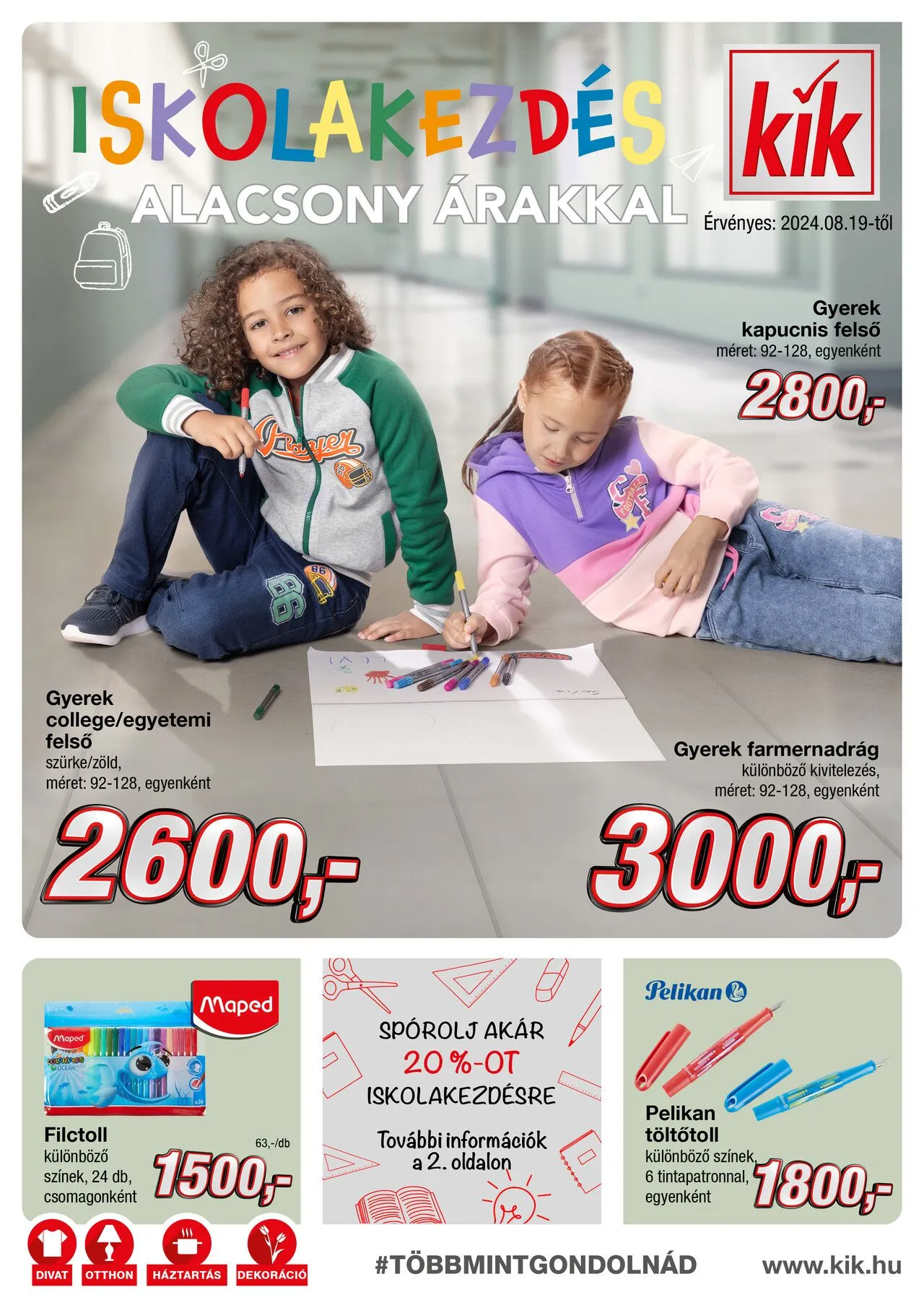 Katalógus Kik Prospektus ajánlatok augusztus 19.-tól szeptember 30.-ig 2024. - Oldal
