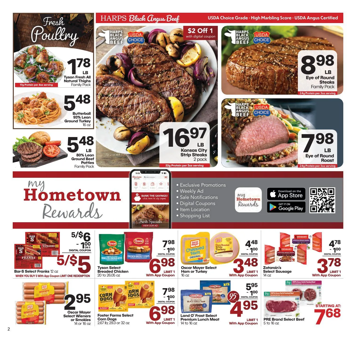Weekly promotion Harps Foods Sales spanning from September 9 to September 16 2025 - Page 2 for Catalogue 365